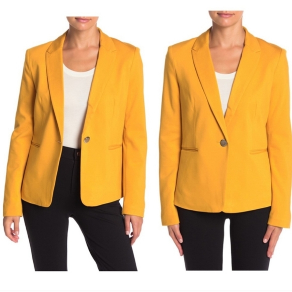 Women's Yellow Blazer